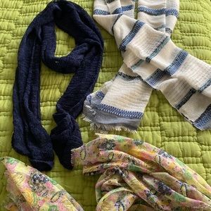 3 Beautiful Spring/Summer scarfs!
